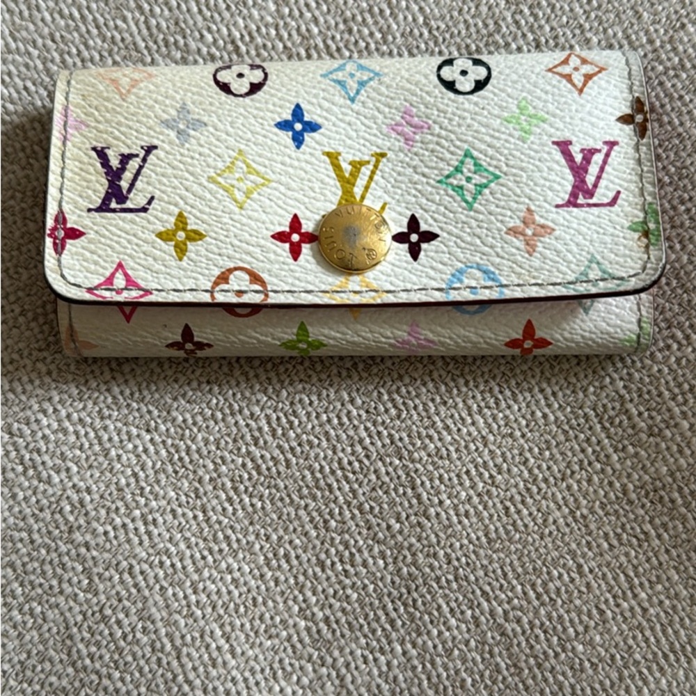 Louis Vuitton Monogram Key Cles, Multicolor